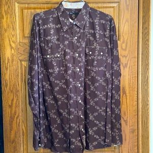Like New Tin Haul Button Up Shirt - Starched